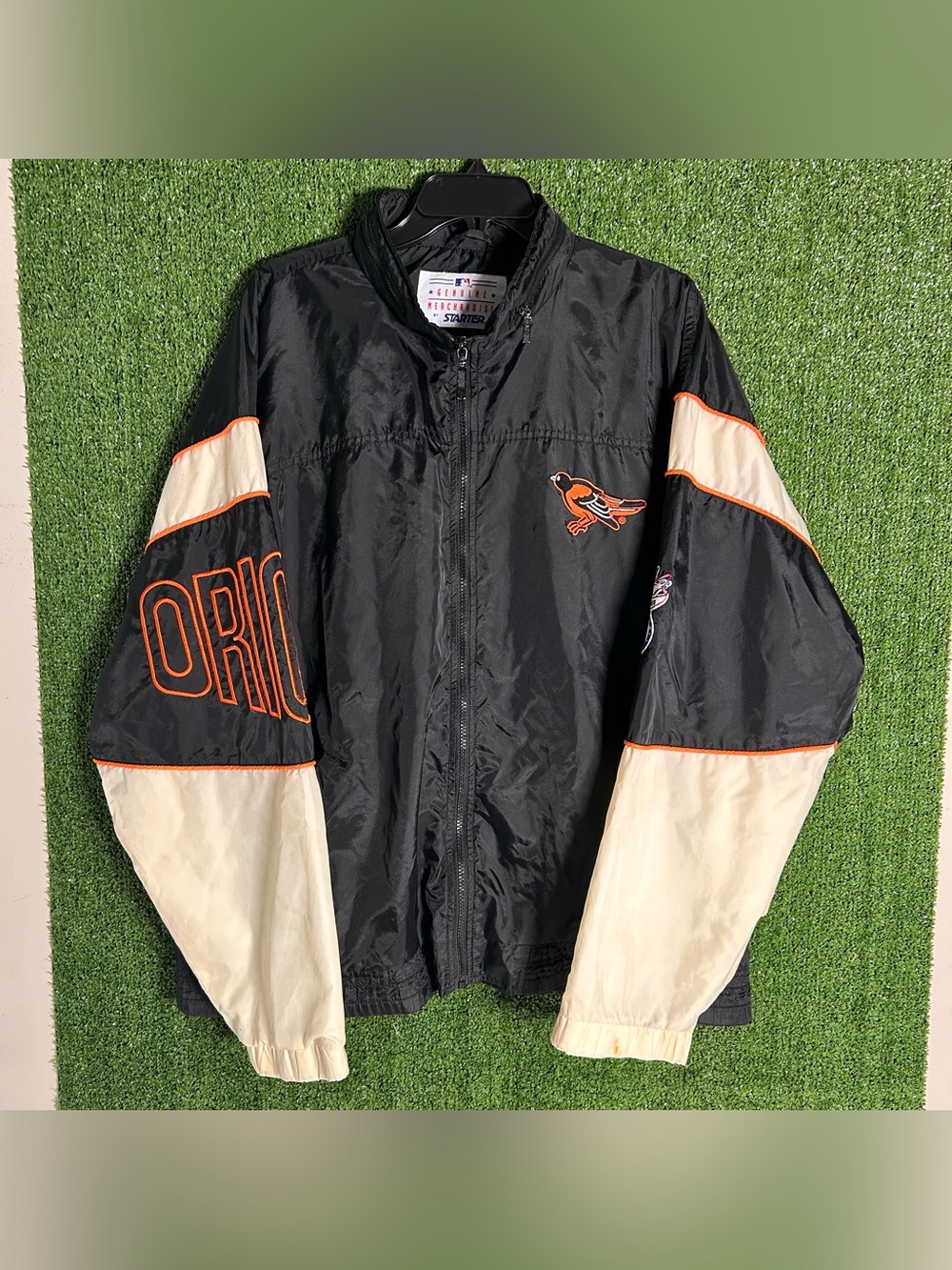 Vintage Baltimore Orioles Starter Windbreaker Jacket Men’s Size XL A16